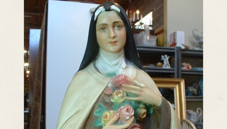 St Therese Statue restoration