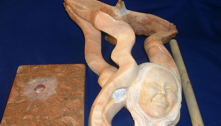 Alabaster Statue restoration